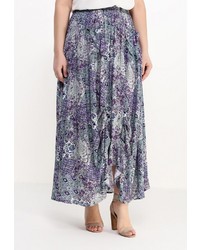 Разноцветная длинная юбка от MadaM T