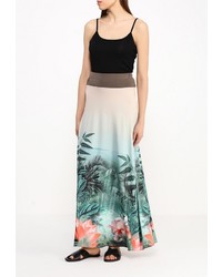 Разноцветная длинная юбка от Smash