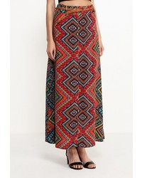 Разноцветная длинная юбка от Stella