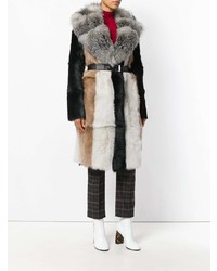 Женская разноцветная дубленка от N°21