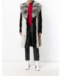 Женская разноцветная дубленка от N°21