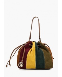 Разноцветная замшевая большая сумка от Vera Victoria Vito