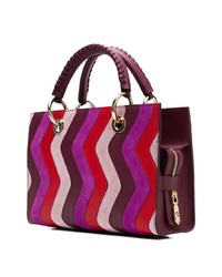 Разноцветная замшевая сумка через плечо от Blumarine