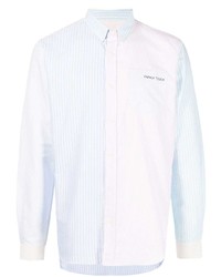 Мужская разноцветная классическая рубашка в вертикальную полоску от Maison Labiche