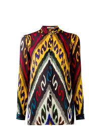 Женская разноцветная классическая рубашка с принтом от Etro