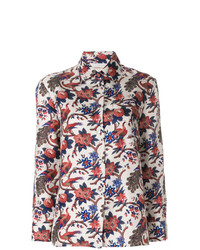 Женская разноцветная классическая рубашка с принтом от La Doublej