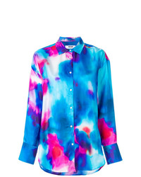 Женская разноцветная классическая рубашка с принтом от MSGM