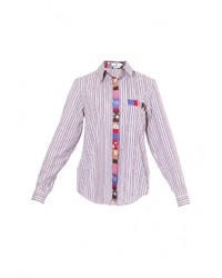 Женская разноцветная классическая рубашка от Bergamoda