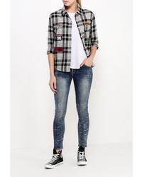 Женская разноцветная классическая рубашка от Sweewe