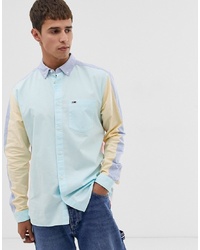 Мужская разноцветная классическая рубашка от Tommy Jeans