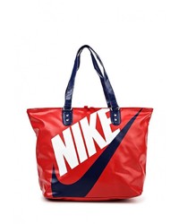 Разноцветная кожаная большая сумка от Nike