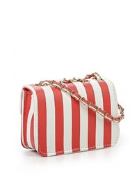 Разноцветная кожаная сумка через плечо от Anna Wolf