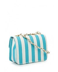 Разноцветная кожаная сумка через плечо от Anna Wolf