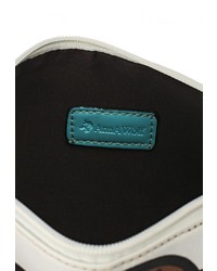 Разноцветная кожаная сумка через плечо от Anna Wolf