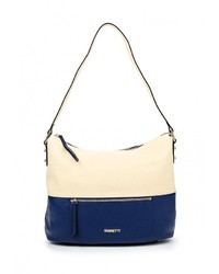 Разноцветная кожаная сумка через плечо от Fabretti