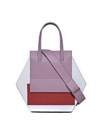 Разноцветная кожаная сумка через плечо от Fetiche