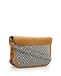 Разноцветная кожаная сумка через плечо от Roxy