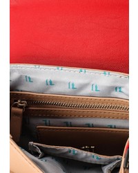 Разноцветная кожаная сумка через плечо от Trussardi Jeans