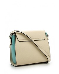 Разноцветная кожаная сумка через плечо от Vitacci