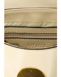 Разноцветная кожаная сумка через плечо от Vitacci