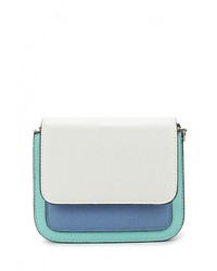 Разноцветная кожаная сумка через плечо от Vitacci