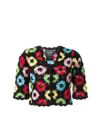 Женская разноцветная кофта с коротким рукавом от Boutique Moschino