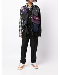 Мужская разноцветная куртка без рукавов от Maison Mihara Yasuhiro