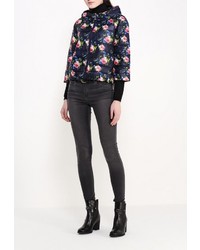 Женская разноцветная куртка-пуховик от B.Style