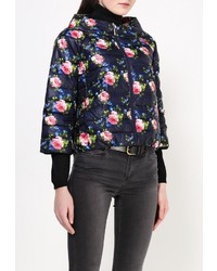 Женская разноцветная куртка-пуховик от B.Style