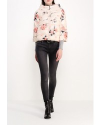 Женская разноцветная куртка-пуховик от B.Style