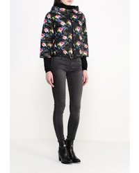 Женская разноцветная куртка-пуховик от B.Style