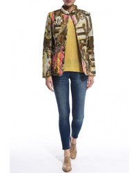 Женская разноцветная куртка-пуховик от Baon