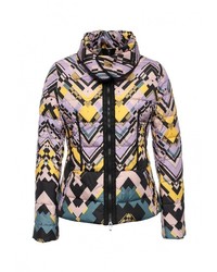 Женская разноцветная куртка-пуховик от Desigual