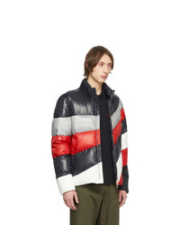 Мужская разноцветная куртка-пуховик от Moncler