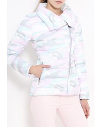 Женская разноцветная куртка-пуховик от Odri Mio