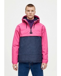 Мужская разноцветная куртка-пуховик от Pull&Bear