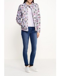 Женская разноцветная куртка-пуховик от Sela