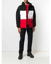 Мужская разноцветная куртка-пуховик от Schott