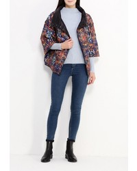 Женская разноцветная куртка-пуховик от Z-Design