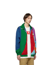 Разноцветная куртка харрингтон от Gucci