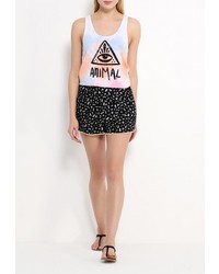 Женская разноцветная майка от Animal