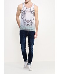 Мужская разноцветная майка от Brave Soul