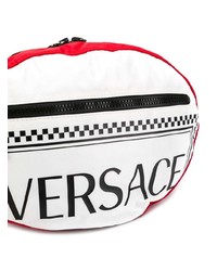 Разноцветная нейлоновая поясная сумка от Versace