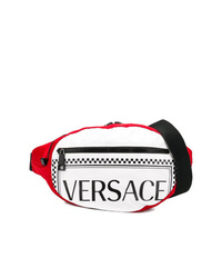 Разноцветная нейлоновая поясная сумка от Versace