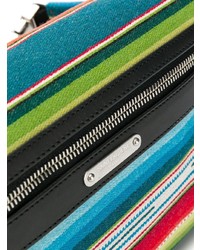 Мужская разноцветная поясная сумка от Saint Laurent