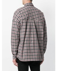 Мужская разноцветная рубашка с длинным рукавом в клетку от Represent