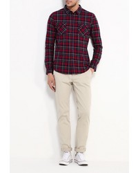 Мужская разноцветная рубашка с длинным рукавом от Another Influence