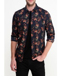 Мужская разноцветная рубашка с длинным рукавом от BLEND