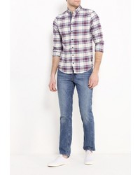 Мужская разноцветная рубашка с длинным рукавом от BLEND