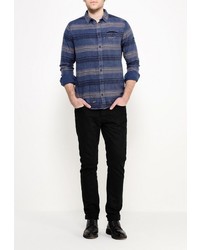 Мужская разноцветная рубашка с длинным рукавом от BLEND